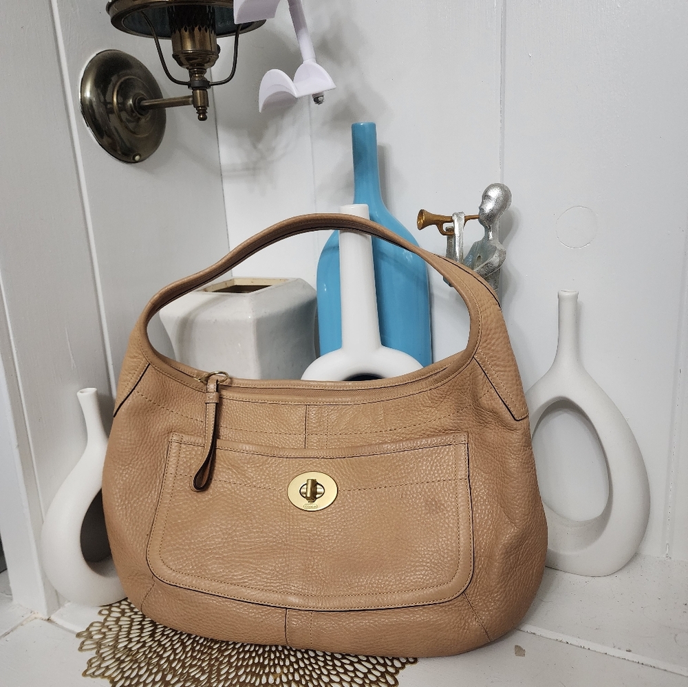Coach Ergo Pebbled Leather XL 11613 - Picture 10 of 15